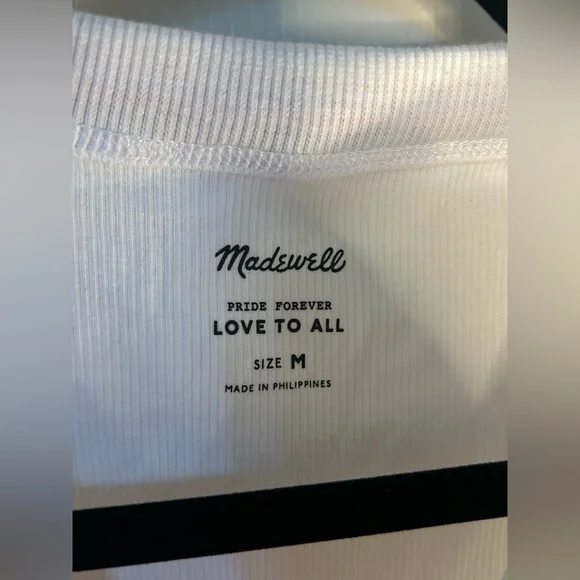 NWT Madewell Pride Brightside Tank Size Medium - Picture 9 of 13